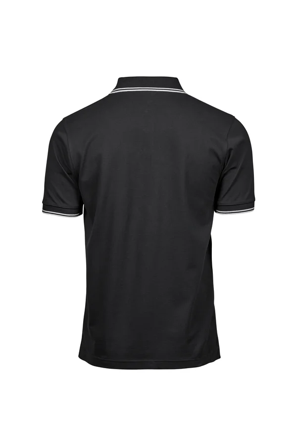 Men´s Luxury Stripe Stretch Polo