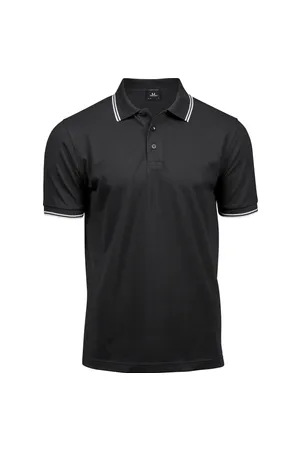 Men´s Luxury Stripe Stretch Polo