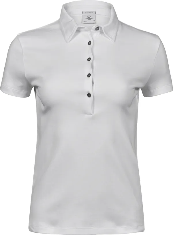 Damen Pima Baumwoll Polo