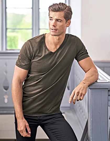 Men´s Luxury V-Neck Tee