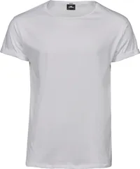 Herren T-Shirt mit Umschlag am Arm