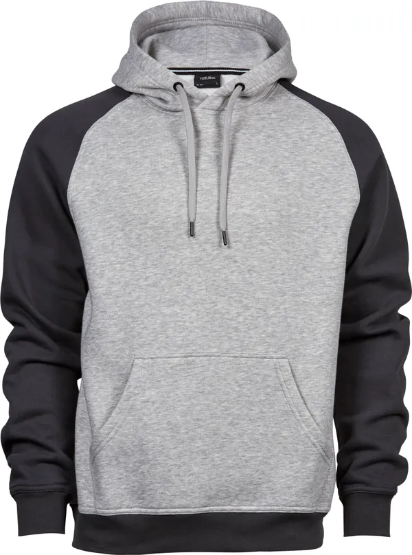 Herren Kapuzen Sweatshirt 2-farbig