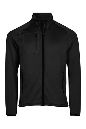 Stretch Fleece Jacket Black