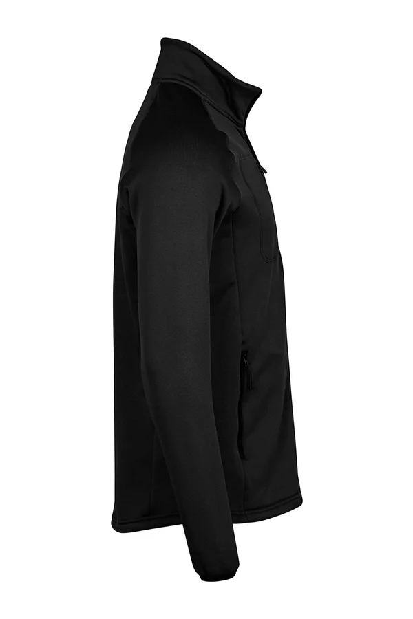 Stretch Fleece Jacket Black
