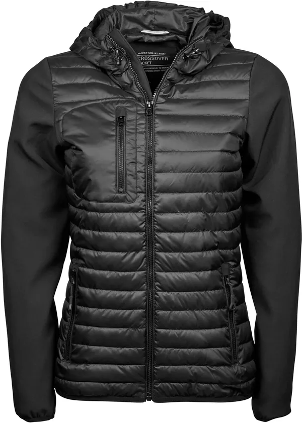 Damen Crossover Kapuzenjacke