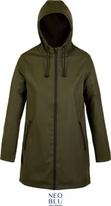 Wasserdichte Damen Wachsjacke