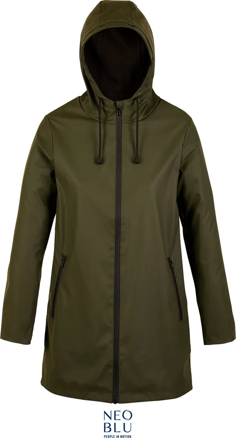 Wasserdichte Damen Wachsjacke