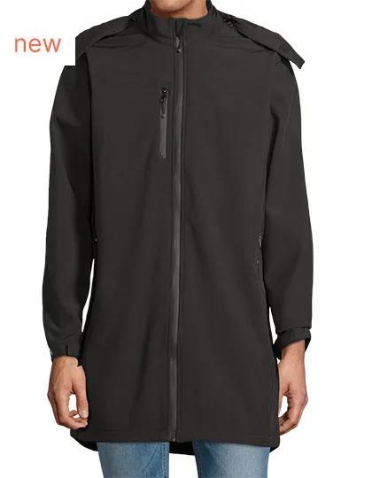 Men´s Long Softshell Coat Achille