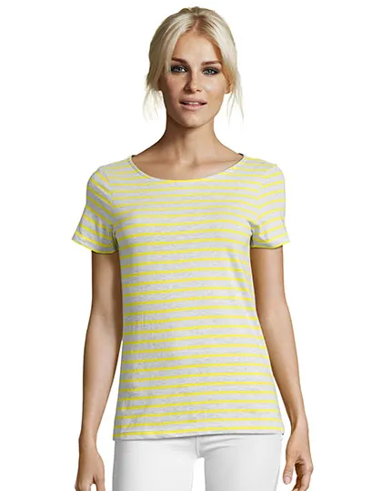 Women´s Round Neck Striped T-Shirt Miles