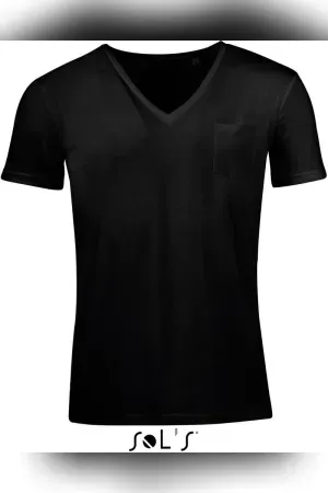 Herren V-Ausschnitt T-Shirt