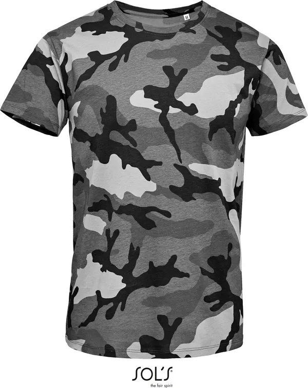 Herren Camouflage T-Shirt