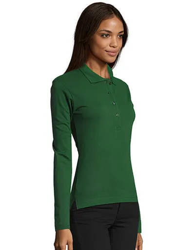Women´s Long Sleeve Polo Podium
