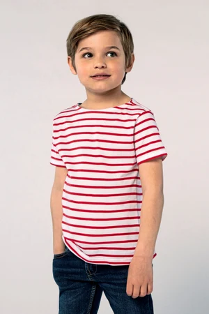 Kids´ Round Neck Striped T-Shirt Miles