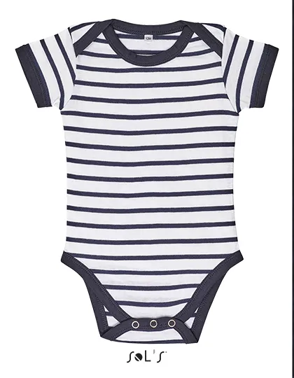 Baby Striped Bodysuit Miles