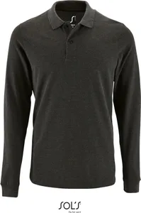 Herren Piqué Polo langarm