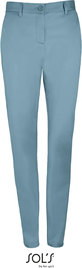 Damen Satin Stretch Hose