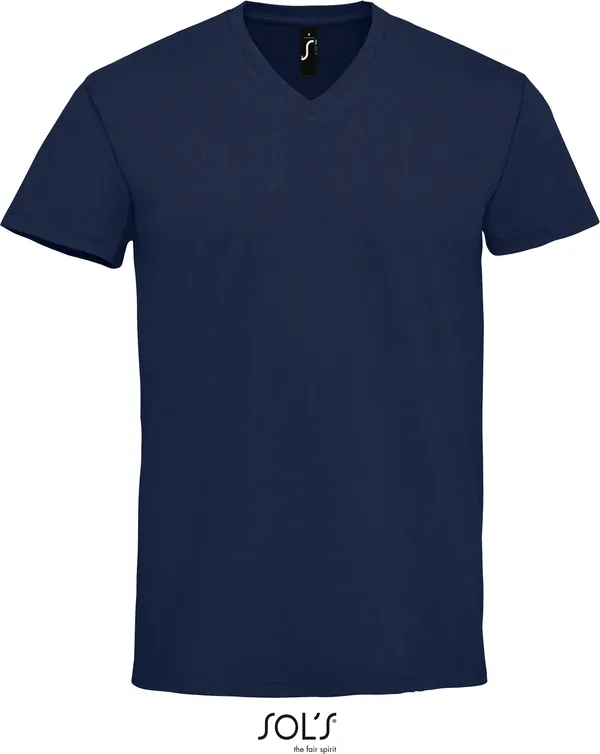 Schweres Herren V-Ausschnitt T-Shirt