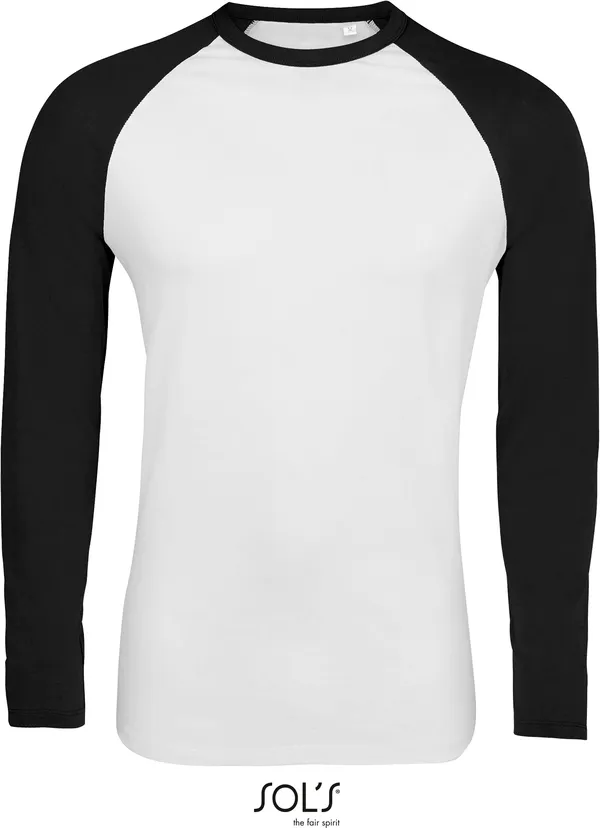 Herren Raglan T-Shirt langarm