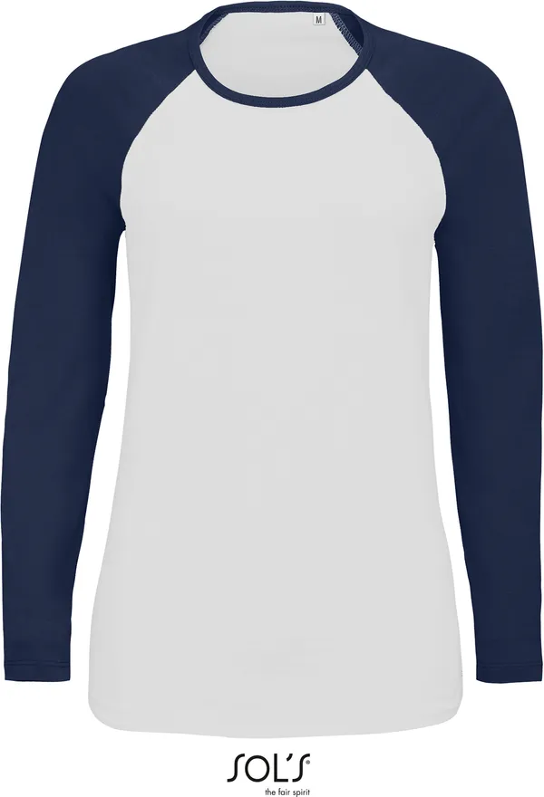 Damen Raglan T-Shirt langarm