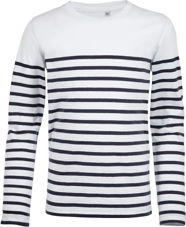 Kinder T-Shirt langarm gestreift