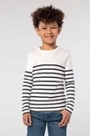 Kids´ Long Sleeve Striped T-Shirt Matelot