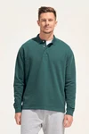 Unisex Polo Collar Sweatshirt Heritage