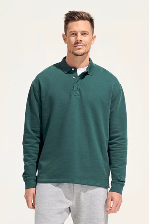 Unisex Polo Collar Sweatshirt Heritage