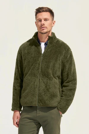 Unisex Fleece Zip Jacket Finch