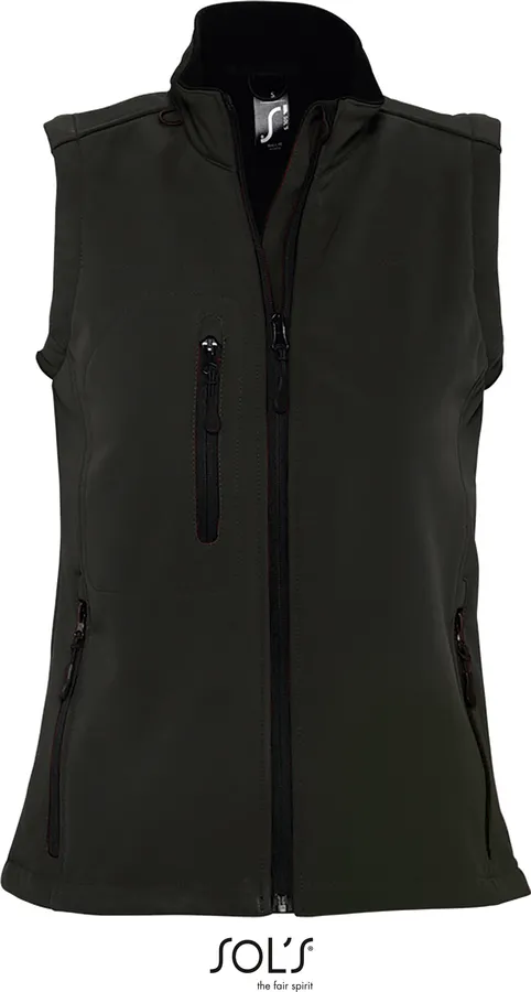 Damen 3-Lagen Softshell Gilet