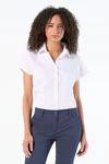 Women´s Stretch-Blouse Excess Short Sleeve