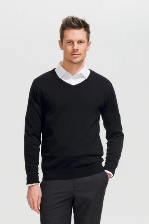 Men´s V-Neck Sweater Galaxy