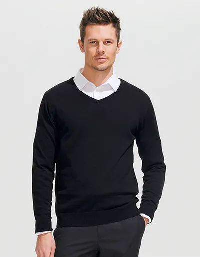 Men´s V-Neck Sweater Galaxy