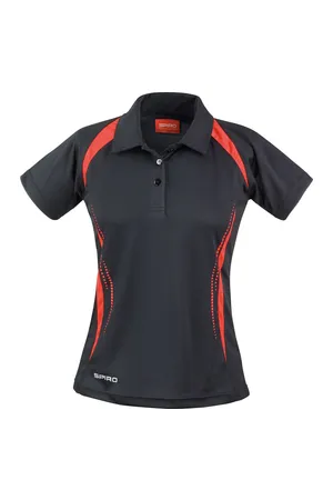 Women´s Team Spirit Polo Black / Red