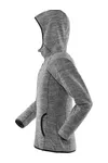 Women´s Microfleece Hoodi Grey / Black