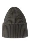 Oak Beanie Dark Grey Melange