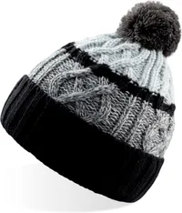 Strickmütze mit Pompon "Cool"
