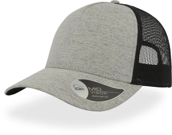 5 Panel Trucker Kappe "Rapper Melange"