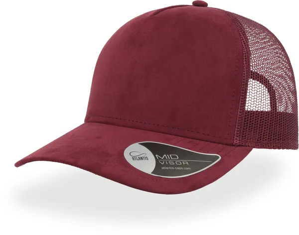 5 Panel Trucker Kappe "Rapper Suede"