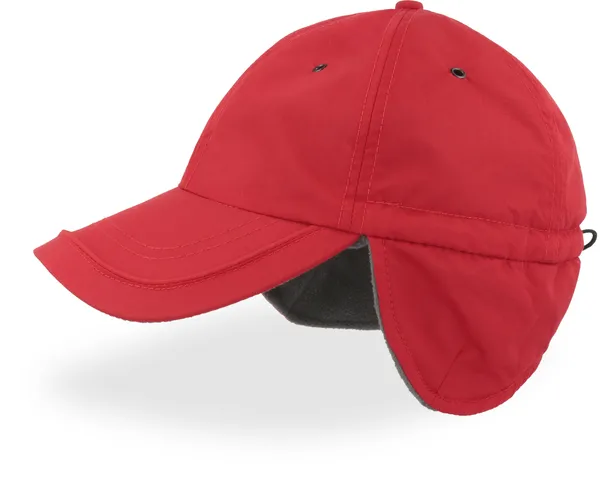 6 Panel Kappe mit Ohrenschutz