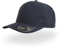 6 Panel Kappe Velourleder-Optik