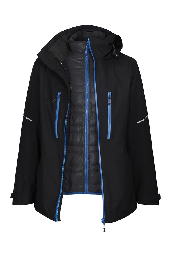 X-Pro Evader III 3in1 Jacket black/oxford blue