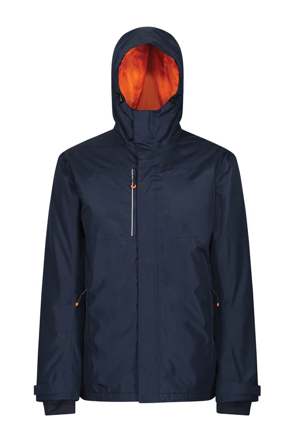 Thermogen Powercell 5000 Heated Jacket Navy / Magma Orange