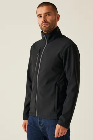 Honestly Made Recycled Softshell Jacket Black