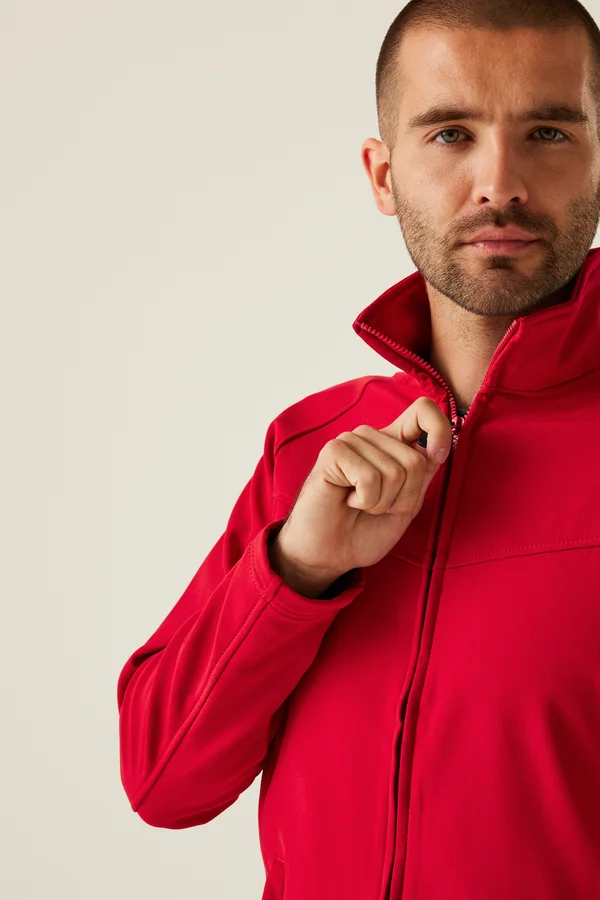 Uproar Softshell Jacket Classic Red / Seal Grey (Solid)
