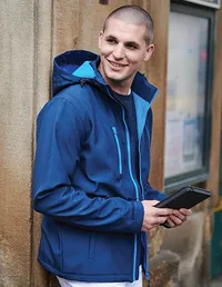 Venturer 3-Layer Printable Hooded Softshell Jacket