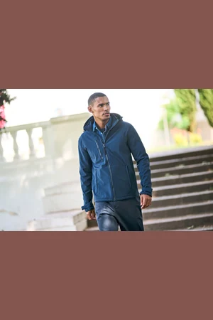 Venturer 3-Layer Printable Hooded Softshell Jacket