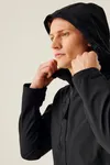 Venturer 3-Layer Printable Hooded Softshell Jacket Black / Black