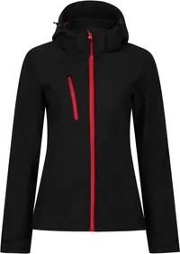 Damen 3-Lagen Kapuzen Softshell Jacke "Venturer"
