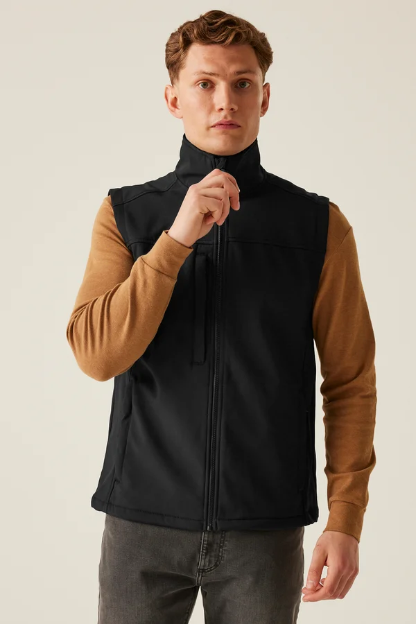 Flux Softshell Bodywarmer all black