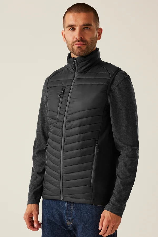 Navigate Hybrid Bodywarmer black/seal grey